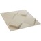 Ekena Millwork 19 5/8in. W x 19 5/8in. H Bradley EnduraWall Decorative 3D Wall Panel Covers 2.67 Sq. Ft. WP20X20BYEPE - alternate 6